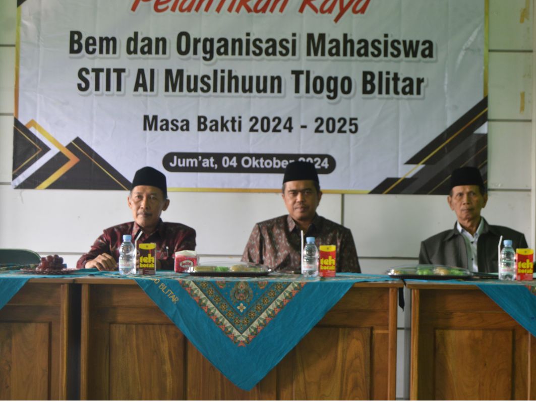Pelantikan Raya BEM STIT Al-Muslihuun Tlogo Blitar, Tonggak Baru Program Kerja Nyata