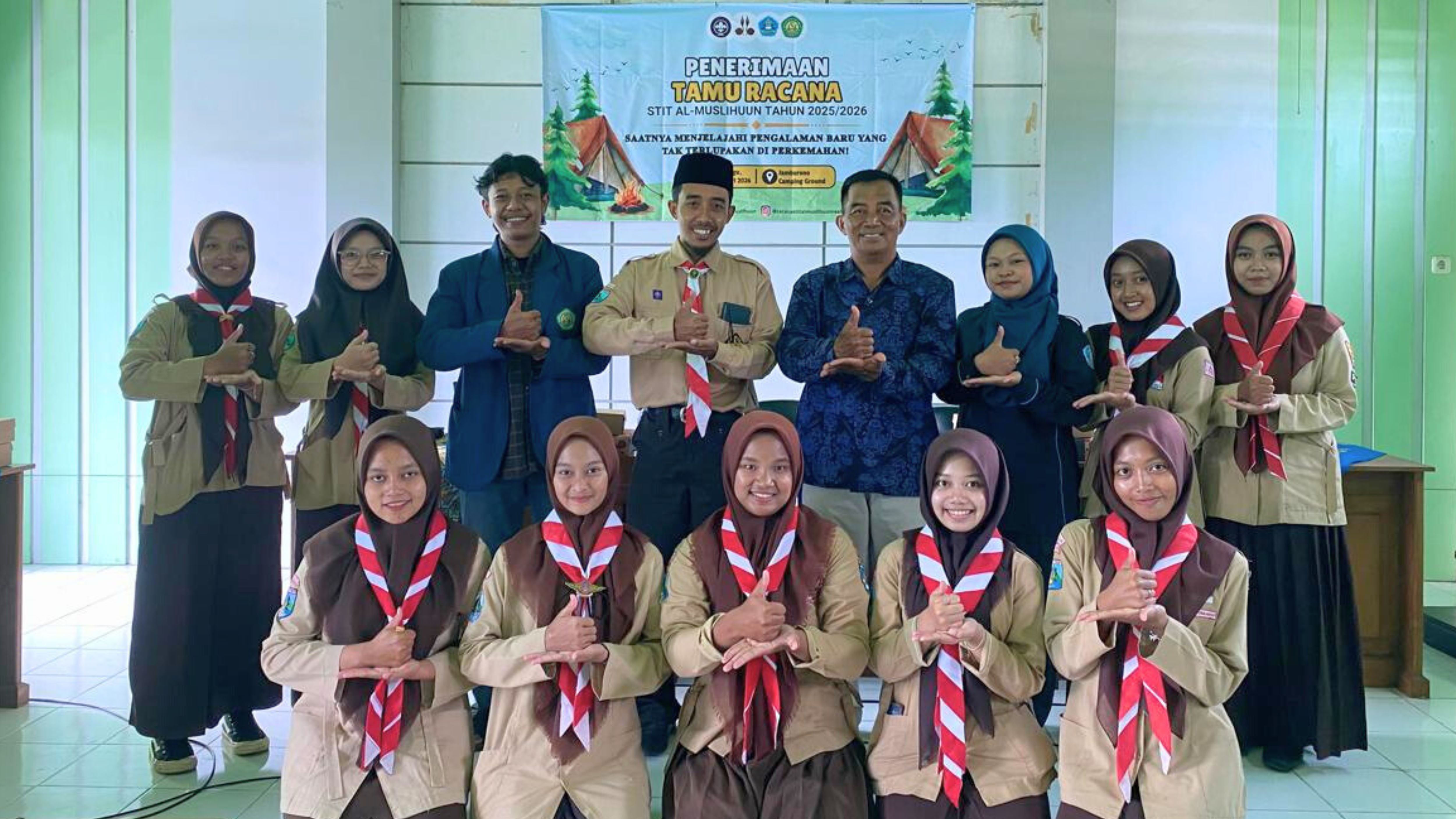 Penerimaan Tamu Racana 2026 UKM Pramuka STIT Al-Muslihuun Resmi Dibuka 